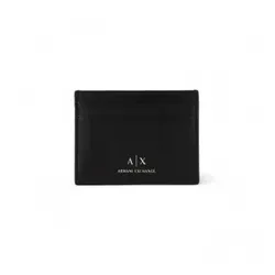 Armani Exchange für Herren. 958053CC84500020 Schlichter schwarzer Kartenhalter (OSFA), Lässig, Polyester