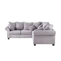 Sofa.de Ecksofa Norderney grau ¦ Maße (cm): B: 250 H: 70 T: 250.0