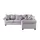 Sofa.de Ecksofa Norderney grau ¦ Maße (cm): B: 250 H: 70 T: 250.0