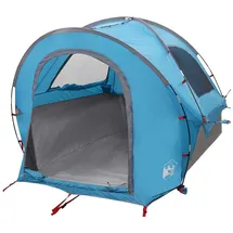 vidaXL Autozelt mit Dach Blau 200 x 170 x 170 cm Polyester und Stahl