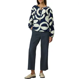 S.Oliver Black Label Damen, 2159657 Bluse Langarm AOP, 59A1, 38