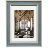 Hama Kunststoffrahmen Rustic Grau-Blau 10x15 cm von Hama