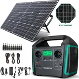 Power Station Kraftwerk 1000W Solargenerator mit 100W Solarpanel