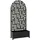 casa.pro Bernalda 190 x 82 x 38 cm Schwarz