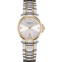 Certina Heritage DS Caimano Lady C017.210.22.037.00 - silber,gold - 27mm