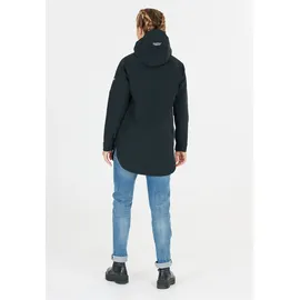 Weather Report Outdoorjacke WEATHER REPORT "Britta", Damen, Gr. 36, schwarz, 90% Polyester, 10% Elasthan, unifarben, normal, ohne Ausschnitt, Jacken Outdoorjacke, mit wind- und wasserdichter Eigenschaft