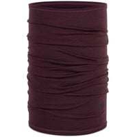 Buff Merino Lightweight Nackenwärmer - Solid Garnet - One Size