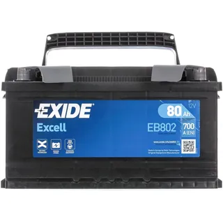 Exide Excell EB802 80Ah 12V