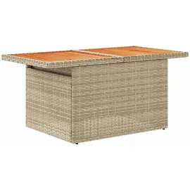 vidaXL Garten-Sofagarnitur 9-tlg. Loungeset beige