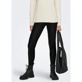 Only Leggings ONLCOOL COATED LEGGING NOOS Schwarz