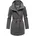 Marikoo Damen, Übergangsmantel (XS-3XL) - Eleganter Mantel mit Taillengürtel und Oversized Hood Kapuze