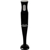 Buri - Stabmixer Mixstab Pürierstab Handmixer Zerkleinerer Edelstahlmesser - Schwarz