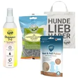 Bellfor Körperpflege-Sparset für Hunde mit trockenem Fell 500 g