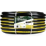 Bradas Gartenschlauch 3/4" schwarz/gelb, 50 m