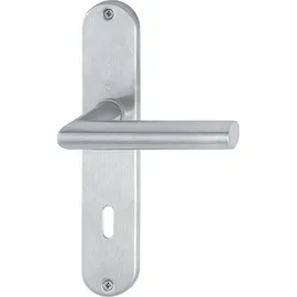 HOPPE Langschildgarnitur Ams.E1400Z/302 VA F69 Ob 72mm