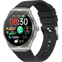 Knauermann Pro 3 BT 44 mm Aluminiumgehäuse silber Silikonarmband