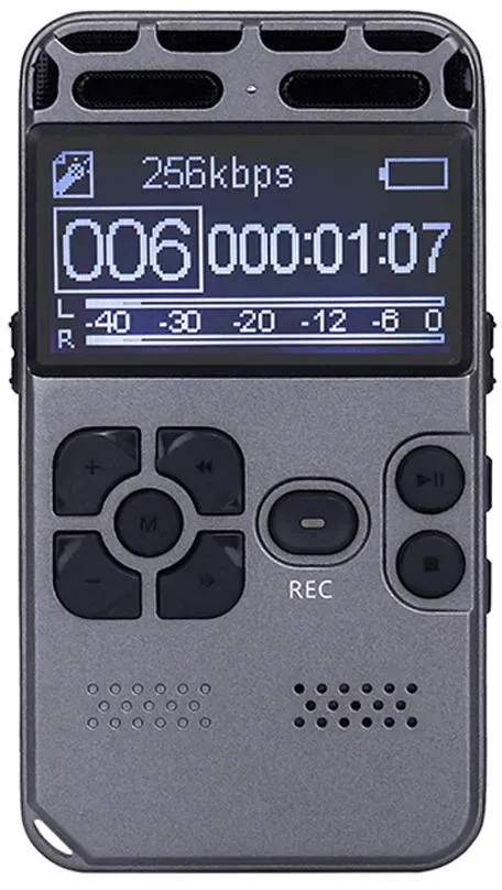 SK-502 Digital Voice Recorder Aktiviertes Diktiergerät Audio Sound Digitaler professioneller Musikplayer
