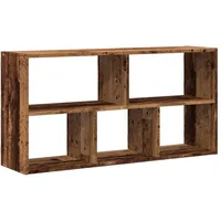 vidaXL Wandregal 100 x 25 x 50 cm Braun