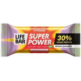 Lifefood Super Power Kürbiskern Zitrone Riegel 40 g