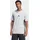 adidas Essentials 3-Streifen Single Jersey Kurzarm-T-Shirt Medium Grey Heather / Black M