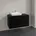 Waschtischunterschrank x x Schwarz