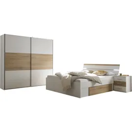 SchlafKONTOR Kiara 180 x 200 cm Weiß