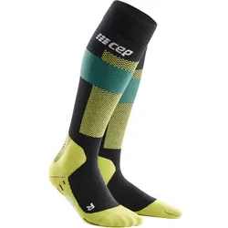 CEP Herren merino socks, skiing, tall, v2, men, green, IV
