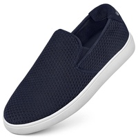 GIESSWEIN Wood Sneaker Slip-On Herren [EU 40-48] - Bequeme Sommerschuhe Herren - Freizeitschuhe Männer - Slipper Men - Schuhe zum Reinschlüpfen - Stoffschuhe - Schlupfschuhe - Slip on Sneaker - 40 EU