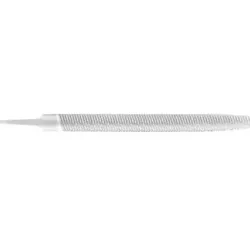 PFERD Angelfeile gefräst Halbrund-hohl 250mm Zahnung 1, grobe Zerspanung weicher Metalle