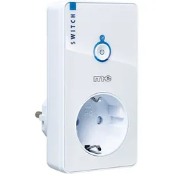 Funk-Steckdose Schalter CR-S2 für Schalter-System CUVEO, Farbe weiß