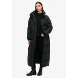 Superdry Maxi Longline Jacke - Black - S