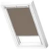 Verdunkelungsrollo Nougat 4574, 114x118 cm SK06 GGU,Manuell,VELUX,weiße Schiene