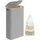 Songmics Wäschekorb, mit Deckel, 65 L, herausnehmbarer Wäschesack,Griffe aus Bambus - Grau,