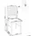 Beliani Esszimmerstuhl Orono Holz Braun/Beige 2er Set