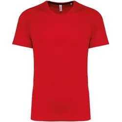 Proact  T-Shirt T-shirt de sport à col rond recyclé  in Rot, EU 3XL