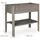 Relaxdays Hochbeet Holz mit Ablagefach 88 x 43,5 x 80 cm grau