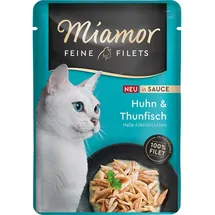 Miamor Feine Filets Huhn & Thunfisch in Sauce 24 x 100 g