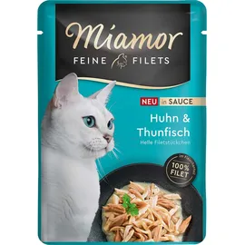 Miamor Feine Filets Huhn & Thunfisch in Sauce 24 x 100 g