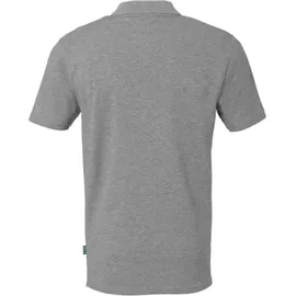 Kempa Classic Polo Shirt dark grau melange 164