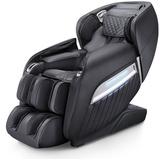 NAIPO Massagesessel Zero-Gravity Massagestuhl Wärmefunktion, USB, Bluetooth Schwarz