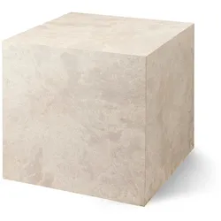 Mater - Cube Tisch Wood Waste Grey
