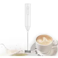 Elektrischer Milchaufschäumer, Handheld Milchschäumer Stab mit Doppelter Spirale für Kaffee – USB-C -Milchmixgerät