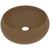 vidaXL Luxuriöses Waschbecken Rund 40 x 15 cm