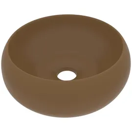 vidaXL Luxuriöses Waschbecken Rund 40 x 15 cm