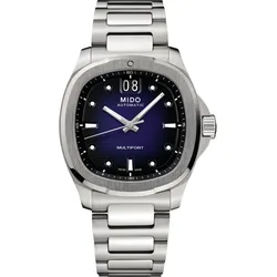 Mido Multifort TV Big Date M049.526.11.041.00 - blau,silber - 40mmx39,2mm