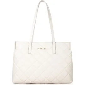 Valentino Ocarina Shopper Synthetik Beige/Weiß
