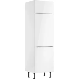 OPTIFIT Hochschrank für Kühlschrank 60 x 58,4 x 211,8 cm Weiß