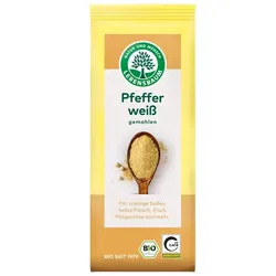 Pfeffer weiß, gemahlen