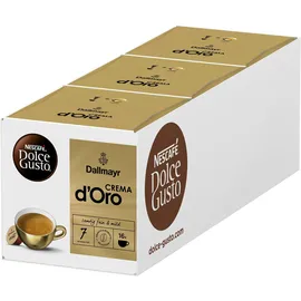 Nescafé Dolce Gusto Dallmayr Crema d'Oro 3 x 16 St.
