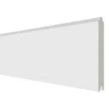 Traumgarten System Alu Plus Einzelprofil Weiß 3908 ca. 178 cm 99,78 EUR/qm